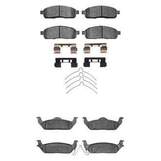 R1 Concepts® - Ceramic Front and Rear Brake Pad Set