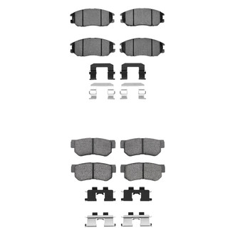 R1 Concepts® - Ceramic Front and Rear Brake Pad Set