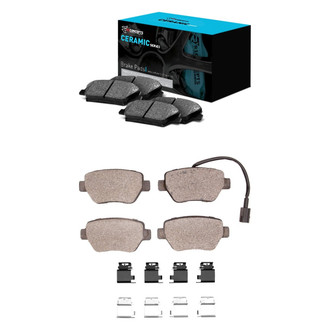 R1 Concepts® - Ceramic Front and Rear Brake Pad Set