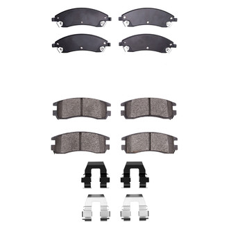 R1 Concepts® - Ceramic Front and Rear Brake Pad Set