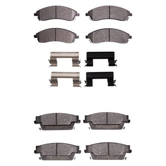 R1 Concepts® - Ceramic Front and Rear Brake Pad Set