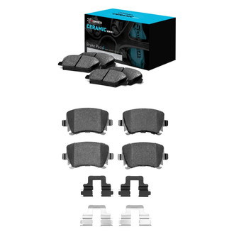 R1 Concepts® - Ceramic Front and Rear Brake Pad Set