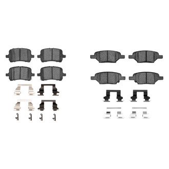 R1 Concepts® - Ceramic Front and Rear Brake Pad Set
