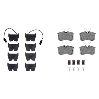 R1 Concepts® - Ceramic Front and Rear Brake Pad Set