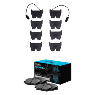 R1 Concepts® - Ceramic Front and Rear Brake Pad Set