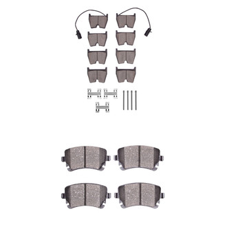 R1 Concepts® - Ceramic Front and Rear Brake Pad Set
