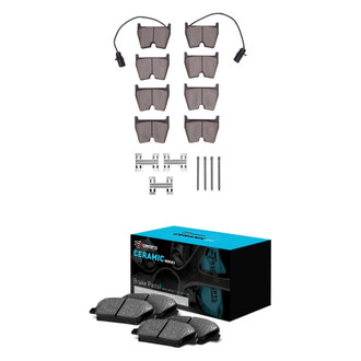R1 Concepts® - Ceramic Front and Rear Brake Pad Set