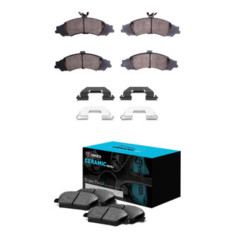 R1 Concepts® - Ceramic Front and Rear Brake Pad Set
