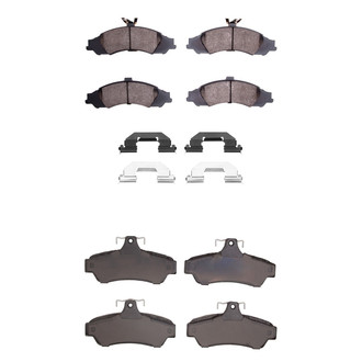 R1 Concepts® - Ceramic Front and Rear Brake Pad Set