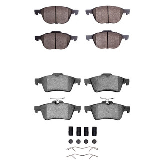 R1 Concepts® - Ceramic Front and Rear Brake Pad Set