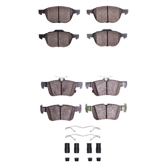 R1 Concepts® - Ceramic Front and Rear Brake Pad Set