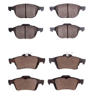 R1 Concepts® - Ceramic Front and Rear Brake Pad Set