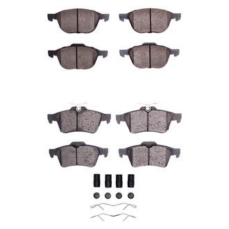 R1 Concepts® - Ceramic Front and Rear Brake Pad Set