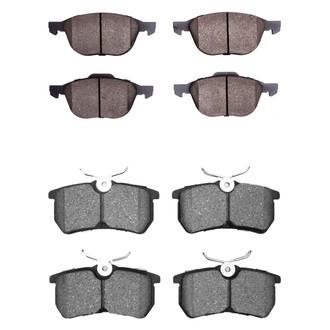 R1 Concepts® - Ceramic Front and Rear Brake Pad Set
