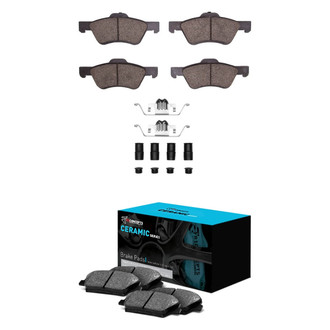 R1 Concepts® - Ceramic Front and Rear Brake Pad Set