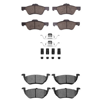 R1 Concepts® - Ceramic Front and Rear Brake Pad Set
