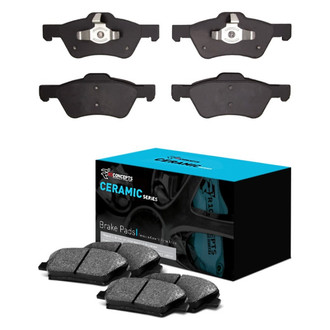 R1 Concepts® - Ceramic Front and Rear Brake Pad Set