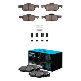 R1 Concepts® - Ceramic Front and Rear Brake Pad Set