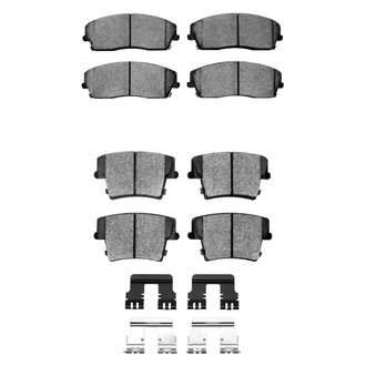 R1 Concepts® - Ceramic Front and Rear Brake Pad Set