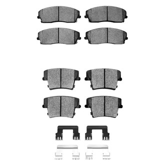 R1 Concepts® - Ceramic Front and Rear Brake Pad Set