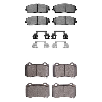 R1 Concepts® - Ceramic Front and Rear Brake Pad Set