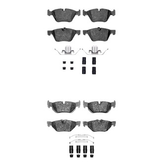 R1 Concepts® - Ceramic Front and Rear Brake Pad Set