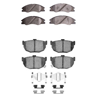 R1 Concepts® - Ceramic Front and Rear Brake Pad Set
