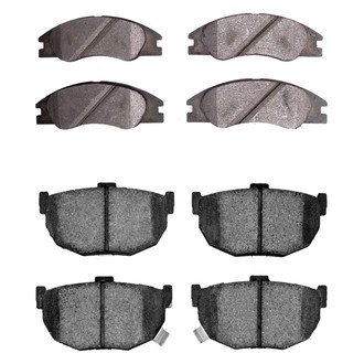 R1 Concepts® - Ceramic Front and Rear Brake Pad Set