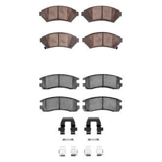 R1 Concepts® - Ceramic Front and Rear Brake Pad Set