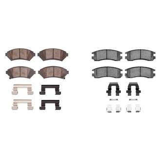 R1 Concepts® - Ceramic Front and Rear Brake Pad Set