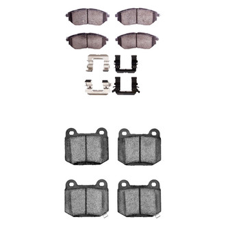 R1 Concepts® - Ceramic Front and Rear Brake Pad Set