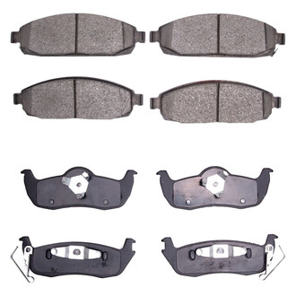 R1 Concepts® - Ceramic Front and Rear Brake Pad Set