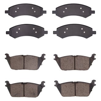 R1 Concepts® - Ceramic Front and Rear Brake Pad Set