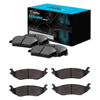 R1 Concepts® - Ceramic Front and Rear Brake Pad Set
