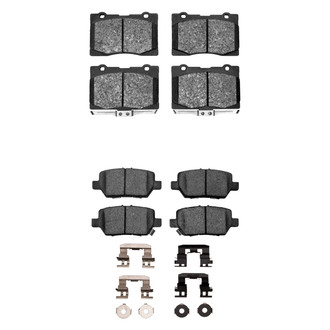 R1 Concepts® - Ceramic Front and Rear Brake Pad Set