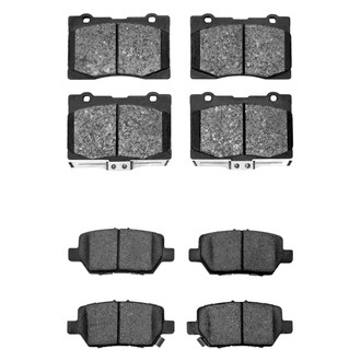 R1 Concepts® - Ceramic Front and Rear Brake Pad Set