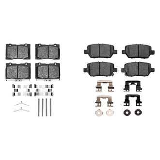 R1 Concepts® - Ceramic Front and Rear Brake Pad Set