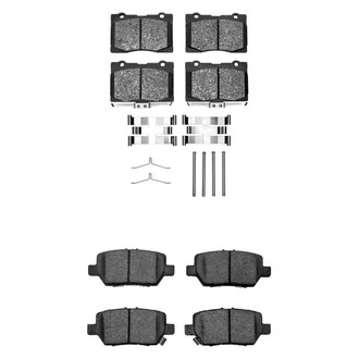 R1 Concepts® - Ceramic Front and Rear Brake Pad Set