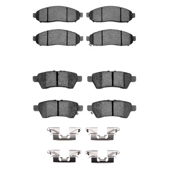 R1 Concepts® - Ceramic Front and Rear Brake Pad Set