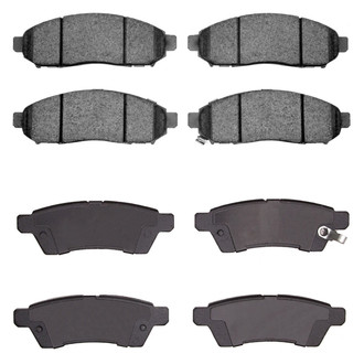 R1 Concepts® - Ceramic Front and Rear Brake Pad Set