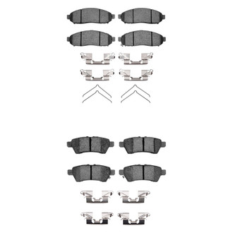 R1 Concepts® - Ceramic Front and Rear Brake Pad Set