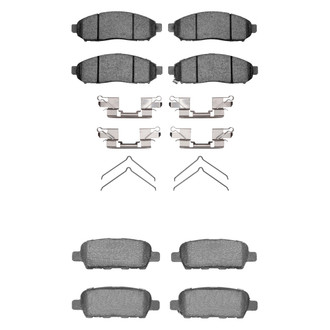 R1 Concepts® - Ceramic Front and Rear Brake Pad Set