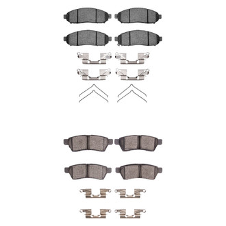 R1 Concepts® - Ceramic Front and Rear Brake Pad Set