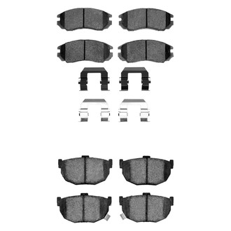 R1 Concepts® - Ceramic Front and Rear Brake Pad Set