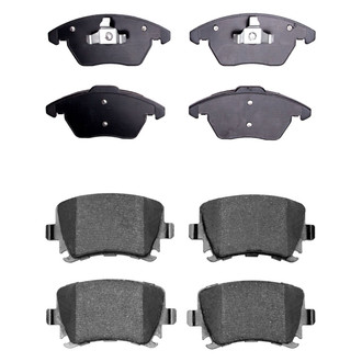 R1 Concepts® - Ceramic Front and Rear Brake Pad Set