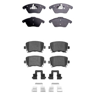 R1 Concepts® - Ceramic Front and Rear Brake Pad Set