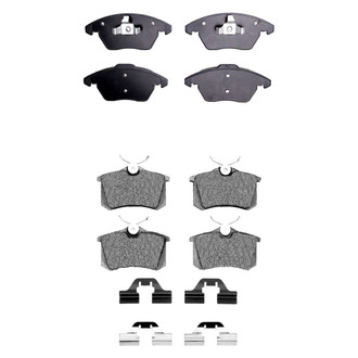 R1 Concepts® - Ceramic Front and Rear Brake Pad Set