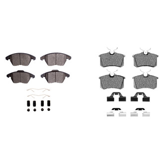 R1 Concepts® - Ceramic Front and Rear Brake Pad Set
