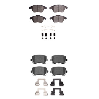 R1 Concepts® - Ceramic Front and Rear Brake Pad Set