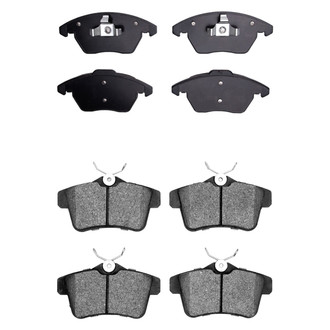 R1 Concepts® - Ceramic Front and Rear Brake Pad Set